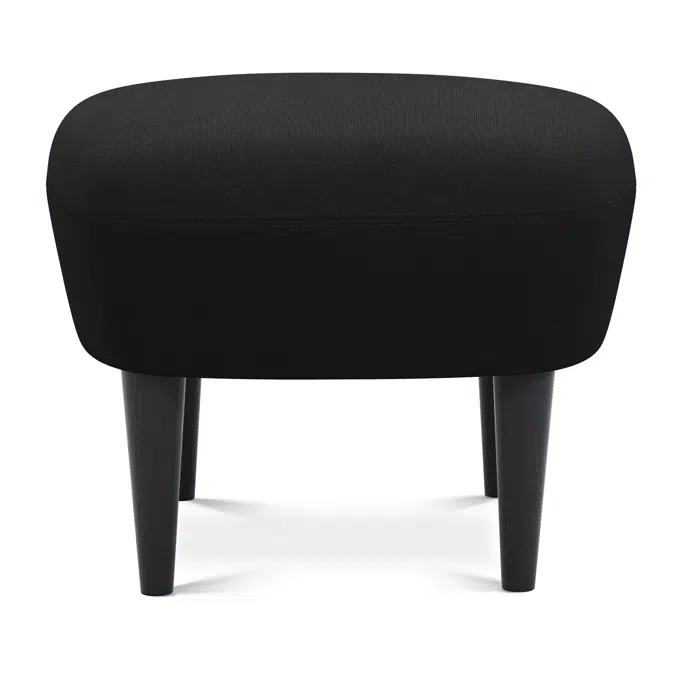 Wingback Ottoman