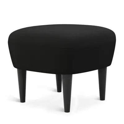Image for Wingback Ottoman
