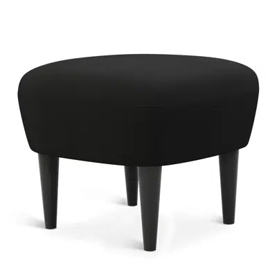 bilde for Wingback Ottoman