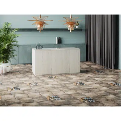 imagem para Porcelagres Deco Luna Multicolor 15x30cm