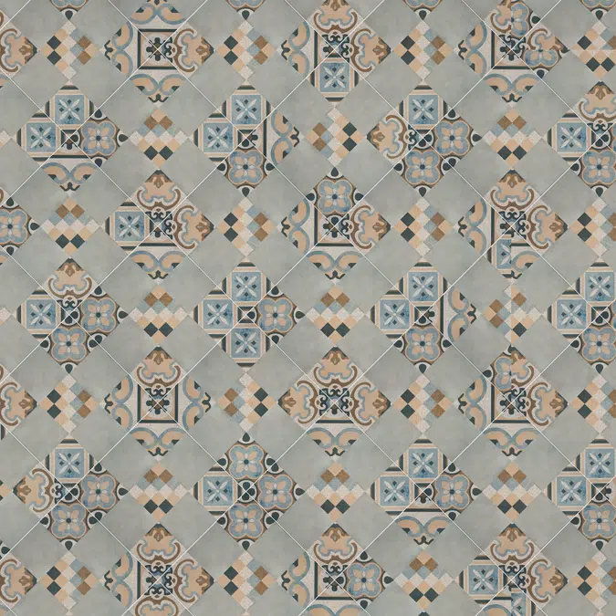 Cerámica hidráulico distrito 610 x 610 mm
