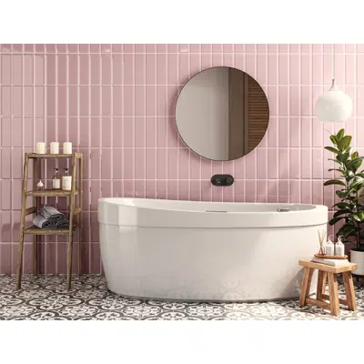 Зображення для Cerámica pared brick metro brillante lilac