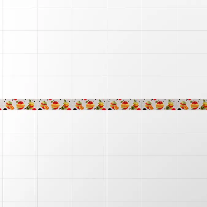 Base Decorada Cartagena multicolor