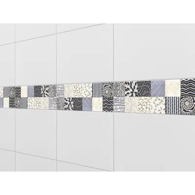 画像 decorado jazz negro 15 x 45 cm