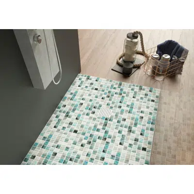 Malla de vidrio force nature multicolor 33x33 cm图像