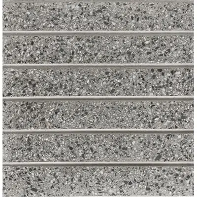 billede til Baldosa prepulida listones gris 30 x 30 cm