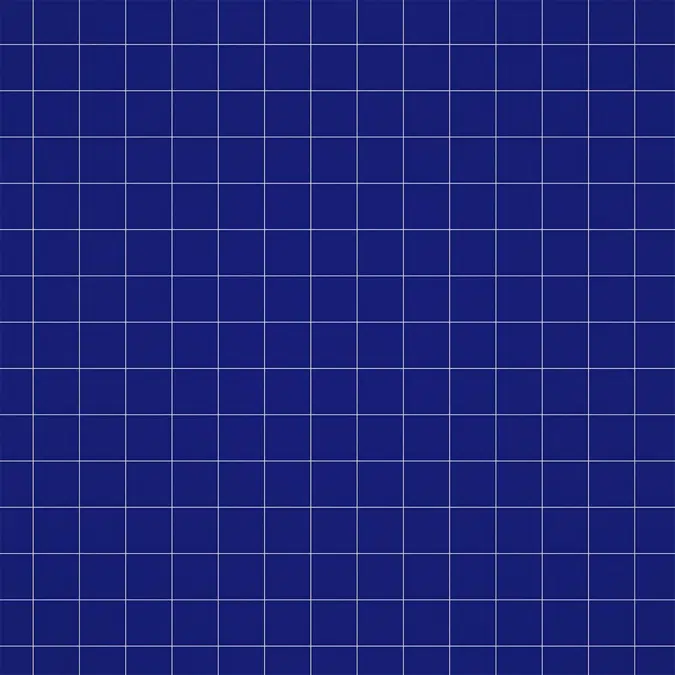 Cerámica prisma azul