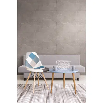 imagen para Ceramic tile tiza grey 305x600 mm