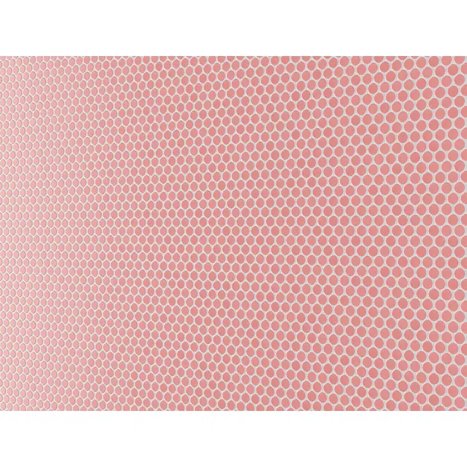 Malla hexagonal rosa 33x 33 cm