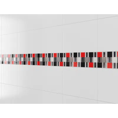 billede til Decorado mambo rojo 15 x 40 cm