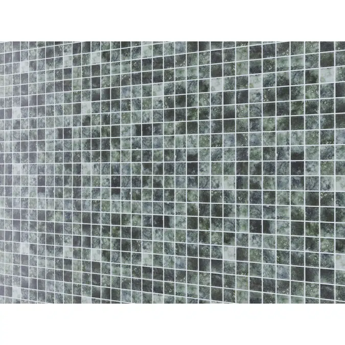 Malla de vidrio Jungle gris 33x33 cm