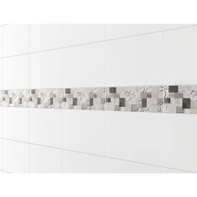 imagen para Decorado esplendida negro 15 x 45 cm