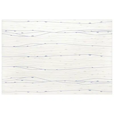 Image pour Ceramic tile lianas blue 300x450 mm 