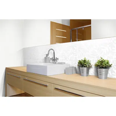 Image pour Ceramic tile antila white 305x600 mm