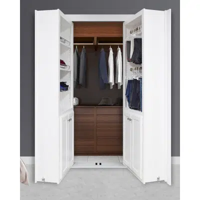 Image pour Mirror Closet French Door