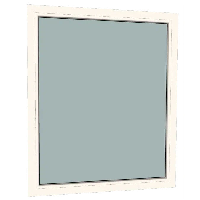 Fixed Window - Rectangle Dimensions & Drawings