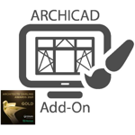 add-on voor archicad - teken uw eigen kozijnen, ramen en deuren