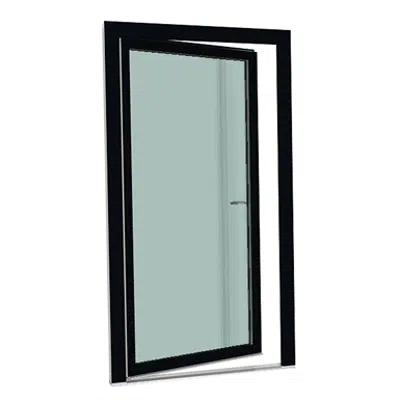 billede til S9000 Single-leaf turn tilt balcony door with threshold