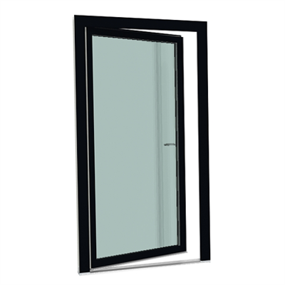 imagen para S 9000 puerta balconera de 1 hoja practicable oscilo-batiente  con umbral