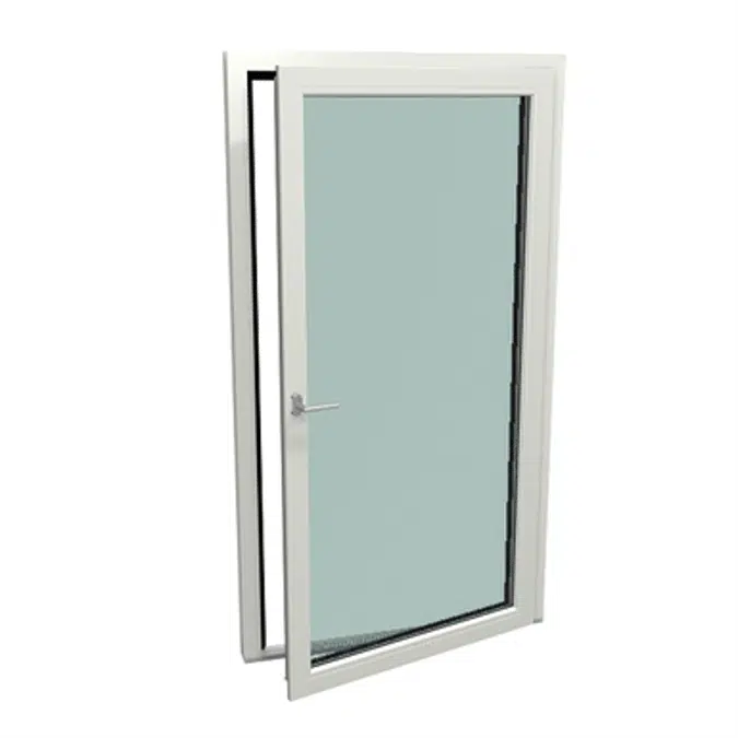 S9000 Single-leaf turn tilt balcony door with threshold