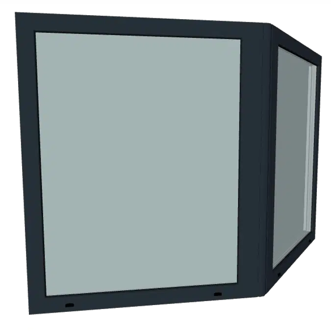 S9000 Corner Window with variable Angle - Fixed Window - Fixed Window