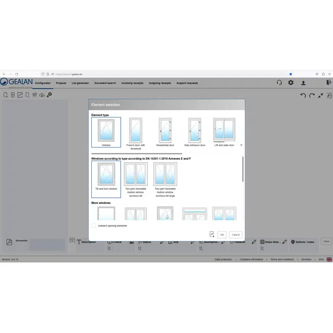 Planersoftware 3.0 (Browser) - Plane eigene Fenster und Türen