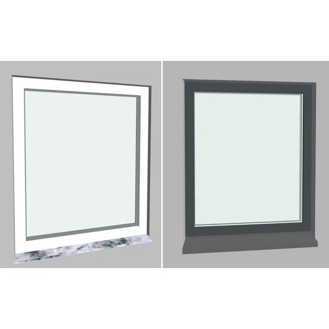 GEALAN-KONTUR® acristalamiento fijo de ventana