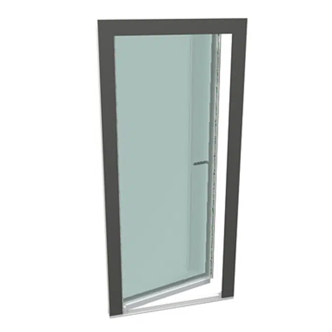 Porte en verre coulissante en verre réfléchissant double vitrage en  aluminium commercial - Chine Porte vitrée coulissante, usage commercial