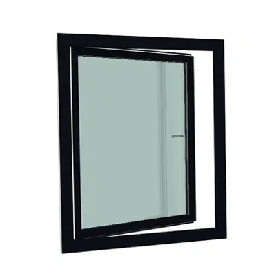 afbeelding voor S9000 draai-kiep-raam met één vleugel
