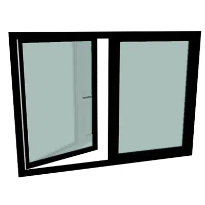 GEALAN-LINEAR®  Double-leaf turn tilt window图像