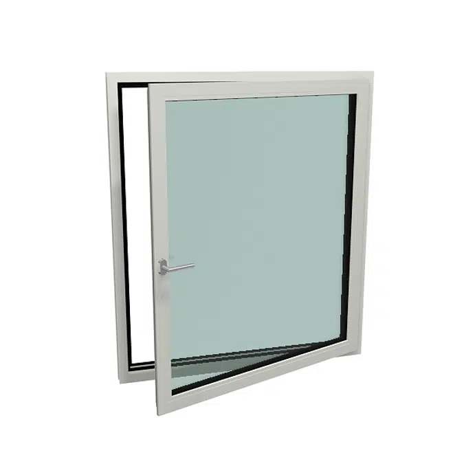 GEALAN-LINEAR® Single-leaf turn tilt window