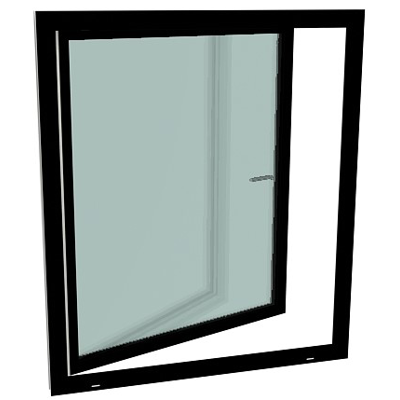 afbeelding voor GEALAN-LINEAR® draai-kiep-raam met één vleugel