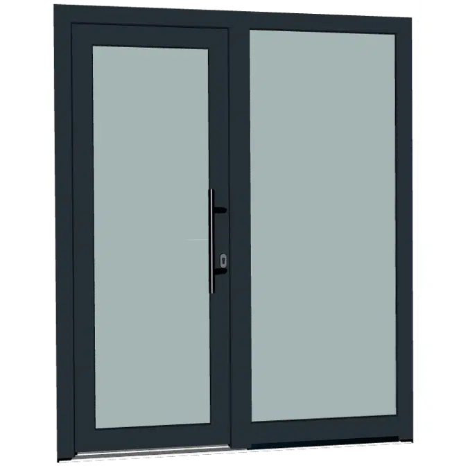 S9000 Front Door with fixed Glazing