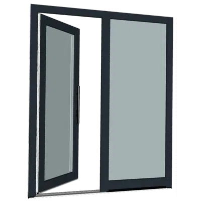 Image pour S9000 Porte d'entrée avec vitrage fixe