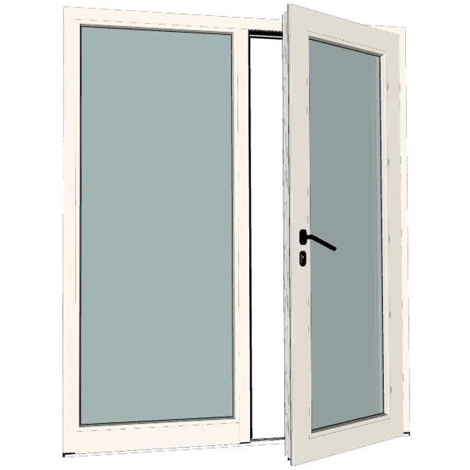 S9000 Front Door with fixed Glazing