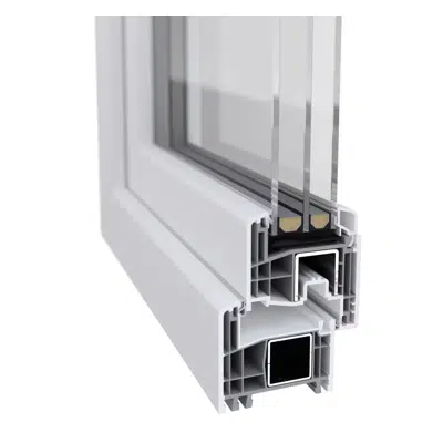 bilde for 2-leaf sliding system GEALAN S 8000