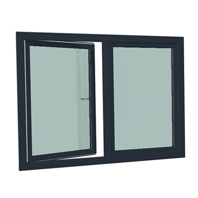 Image for S9000 Double-leaf turn tilt window