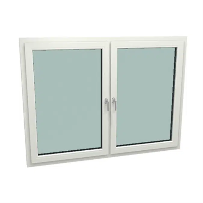 S 9000 ventana de 2 hojas practicable oscilo-batiente