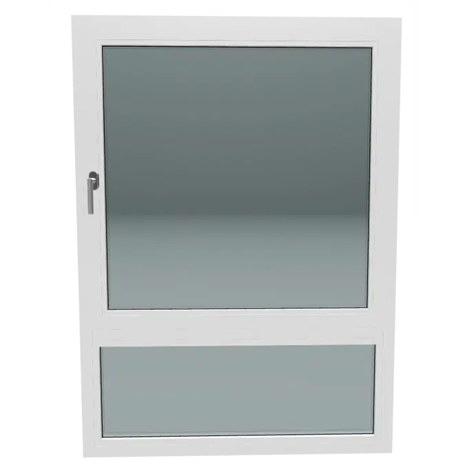 GEALAN-LINEAR® Single-Turn-Tilt-Window-fixed sublight