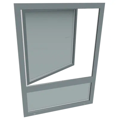 Image for GEALAN-LINEAR® Single-Turn-Tilt-Window-fixed sublight