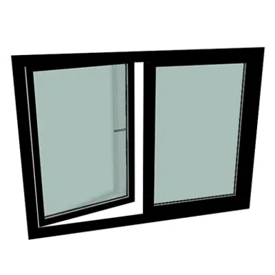 imagem para S9000 Double-vent window