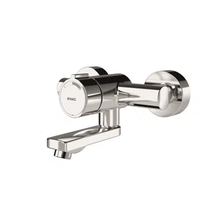 F3S-Mix self-closing wall-mounted mixer F3SM1004