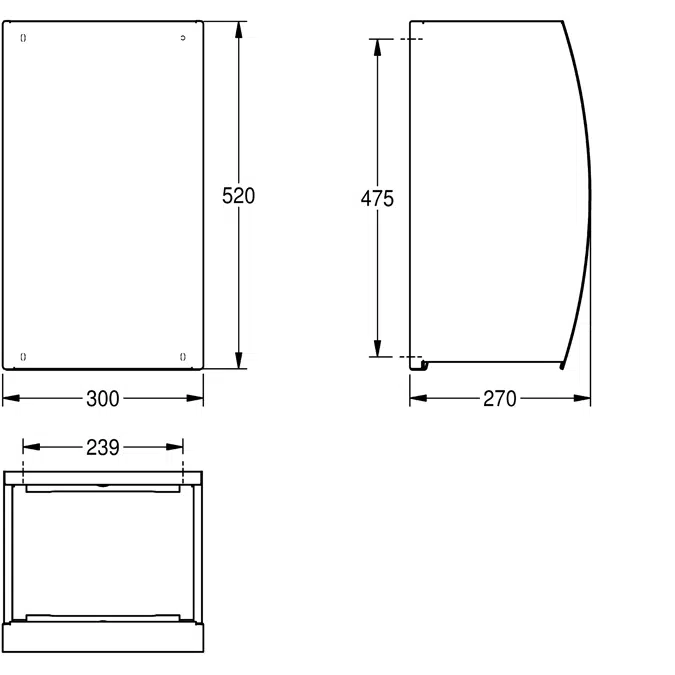 STRATOS Waste bin STR605