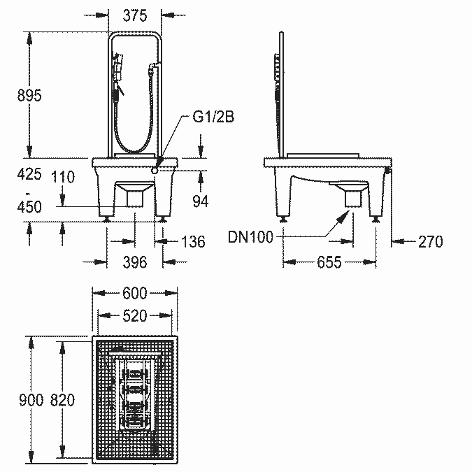 SIRIUS Boot-cleaning-unit SIRB712
