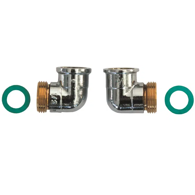 BIM objects Free download! Connection set for shower panel ZSHOW0006