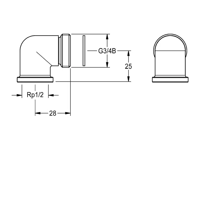 Connection set for shower panel ZSHOW0006