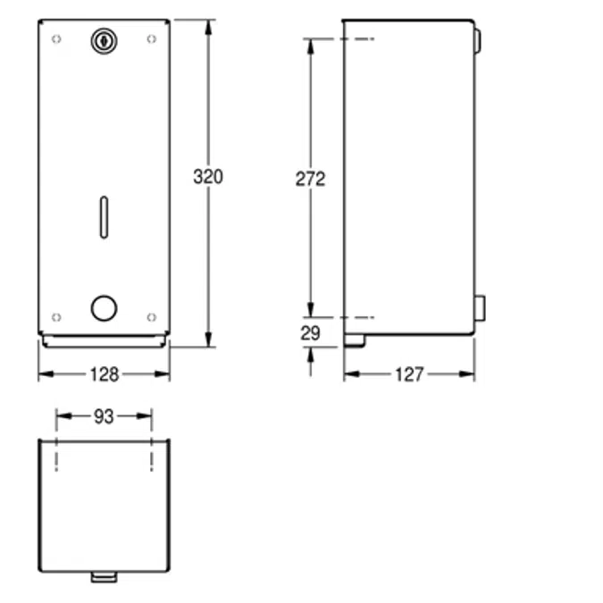 HEAVY-DUTY Soap dispenser SD300