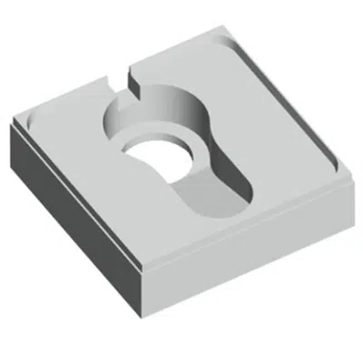 CAMPUS mounting support for squat toilet ZCMPX0011