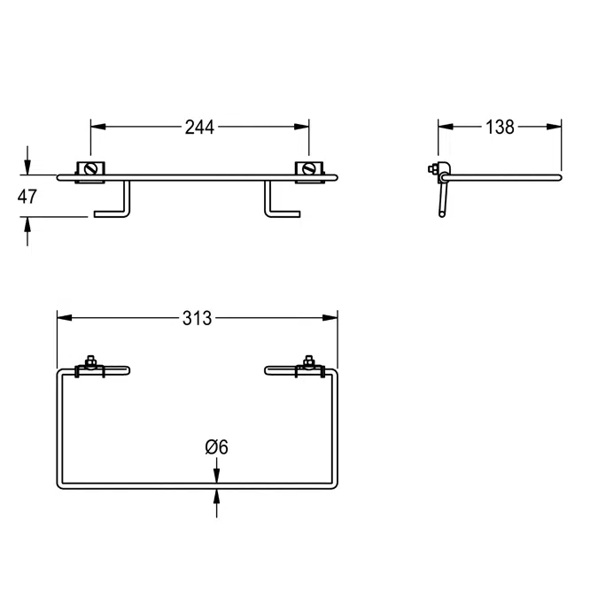 Bag holder E-RODX605N