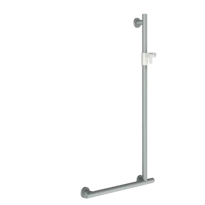 MEDCARE 90° angled grab rail with hand shower holder MEDC0006 的圖片